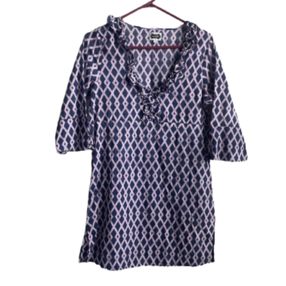 Mama Dress Or Swim Cover Up By Mud Pie size small